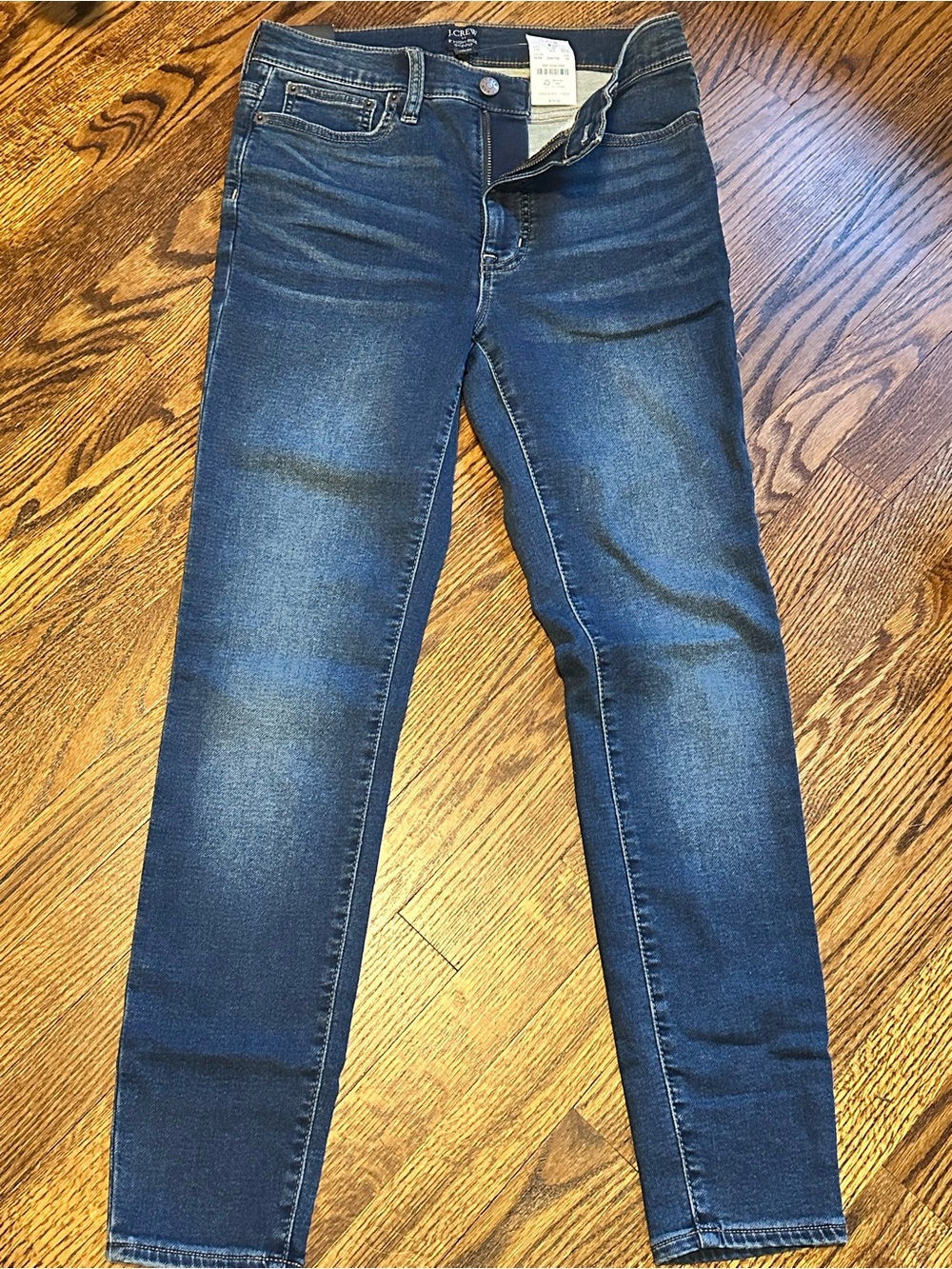 J. Crew Women’s Skinny Jeans in Medium Wash Blue